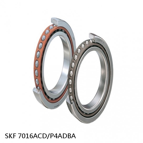 7016ACD/P4ADBA SKF Super Precision,Super Precision Bearings,Super Precision Angular Contact,7000 Series,25 Degree Contact Angle