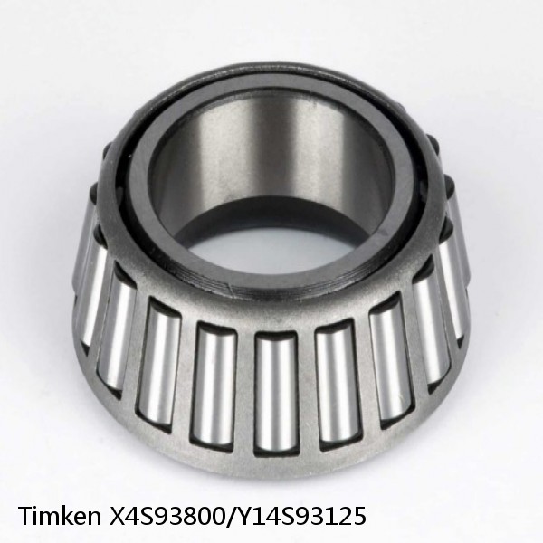 X4S93800/Y14S93125 Timken Tapered Roller Bearings