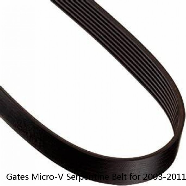 Gates Micro-V Serpentine Belt for 2003-2011 Saab 9-3 2.0L L4 Accessory Drive tn