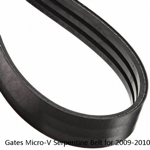 Gates Micro-V Serpentine Belt for 2009-2010 Pontiac Vibe 2.4L L4 Accessory yk