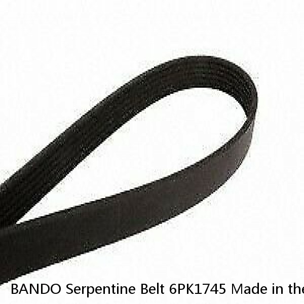 BANDO Serpentine Belt 6PK1745 Made in the USA OEM Quality